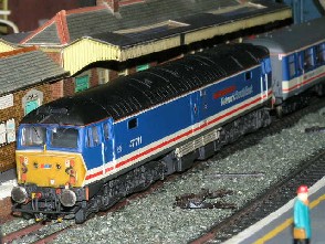 Solihull Model Railway Circle - 47711 'County of Hertfordshire' Network SouthEast