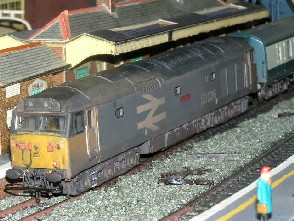Solihull Model Railway Circle - 50036 'Victorious' BR Large Logo Blue