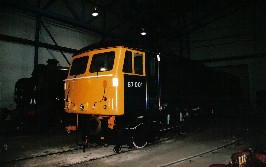 Solihull Model Railway Circle - Class 87 No. 87001 at the National Railway Museum, York