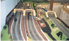 Solihull Model Railway Circle - Les Loft Layout